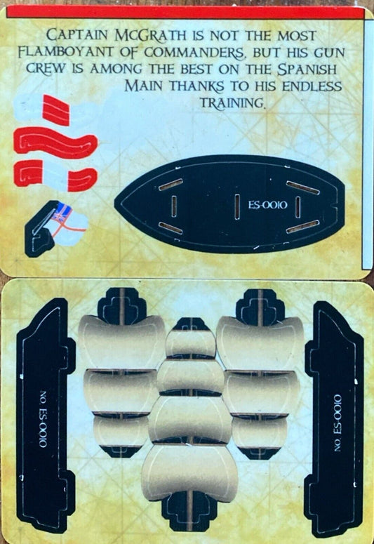 WizKids Pirates CSG of the Spanish Main ES-010 HMS Bolingbroke