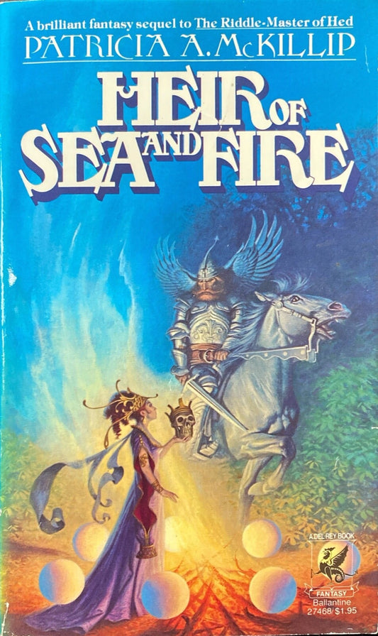 Heir of Sea and Fire by Patricia A. McKillip 1978 Del Rey Paperback