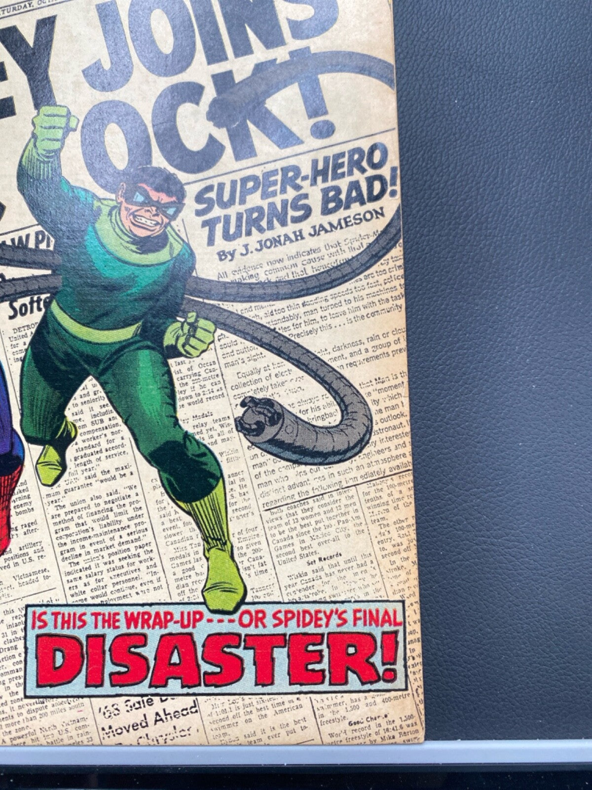 Marvel Comics Amazing Spider-man #56 Silver Age 1967 First Capt. George Stacy