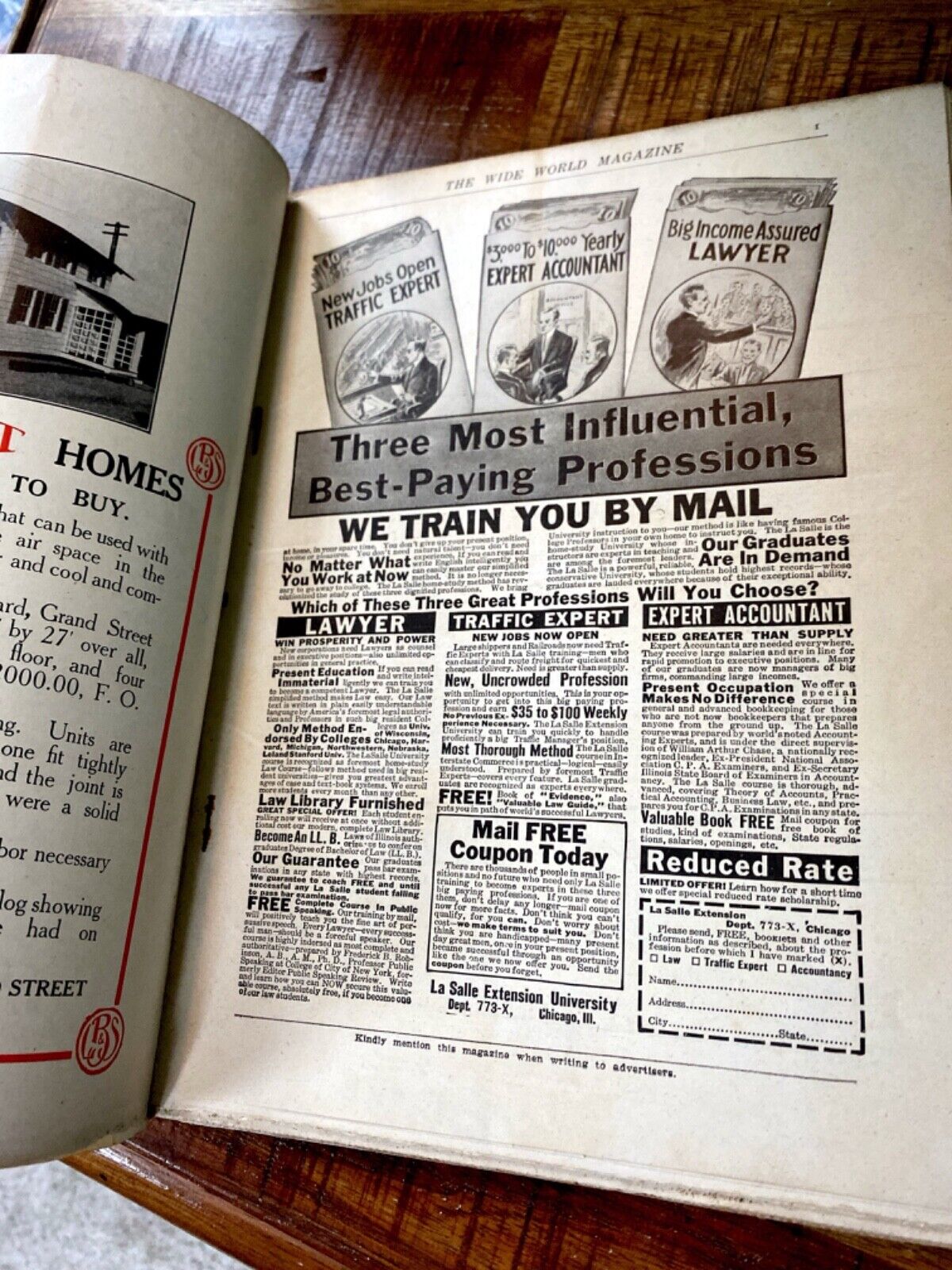 The Wide World Magazine No. 219 Vol. 37 July 1916 London Pulp