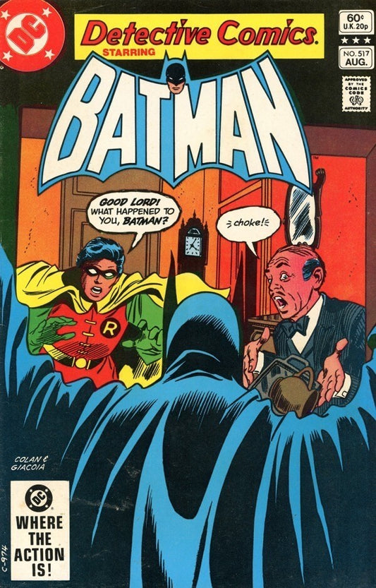 DC Comics Detective Comics #517 Bronze Age 1982