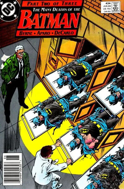 DC Comics Batman #434 Copper Age 1989 The Many Deaths of the Batman