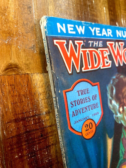 The Wide World Magazine No. 321 Vol. 54 January 1925 London Pulp