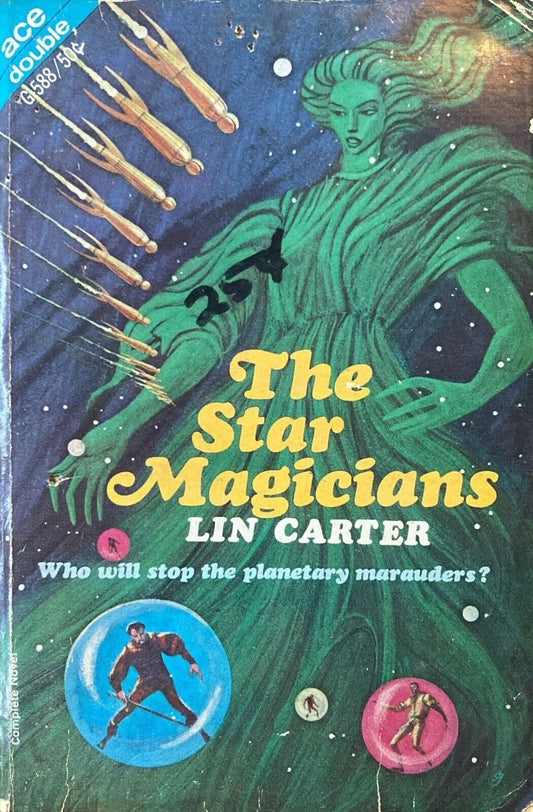 The Off-Worlders/The Star Magicians by Baxter/Carter 1966 Ace Double G-588