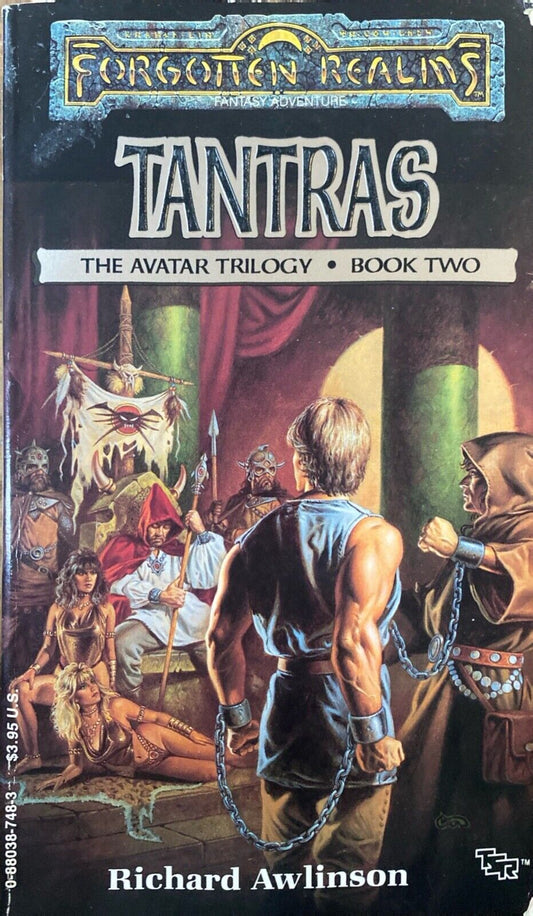 Tantras by Richard Awlinson 1989 TSR Paperback Forgotten Realms Avatar Trilogy