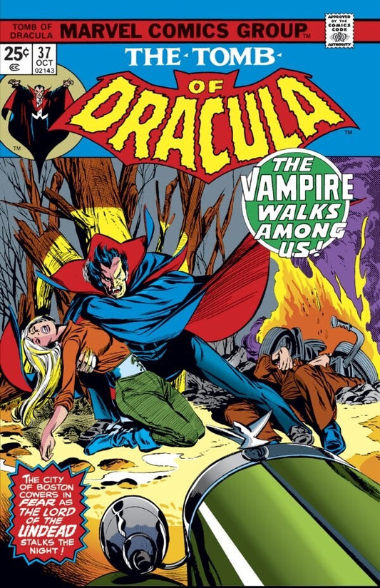 Marvel Comics Tomb of Dracula #37 Bronze Age 1975