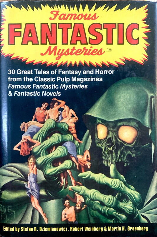 Famous Fantastic Mysteries Ed. by Stefan R Dziemianowicz 1991 Gramercy Hardcover