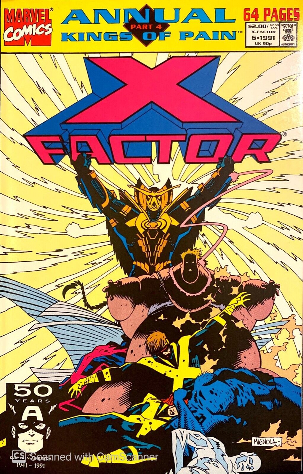 Marvel Comics X-Factor Annual #6 Copper Age 1991