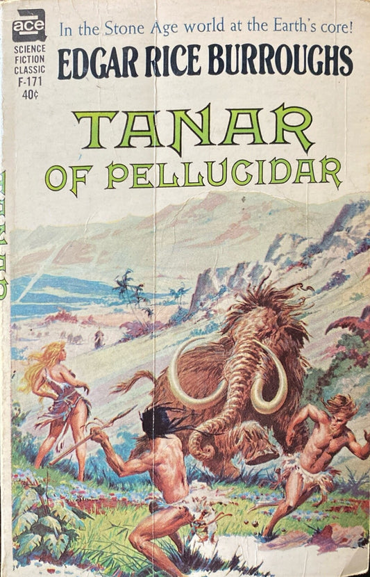 Tanar of Pellucidar by Edgar Rice Burroughs Ace F-171 Paperback