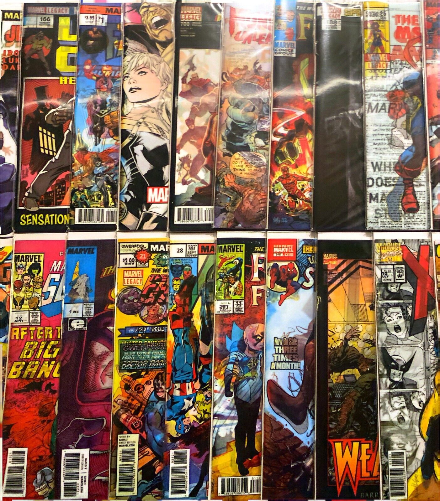 Marvel Comics Marvel Legacy Complete Lenticular Set of 54 Modern Age 2017