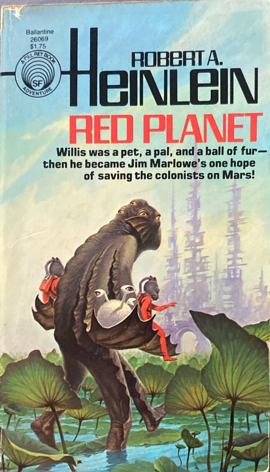 Red Planet by Robert Heinlein 1977 Del Rey Paperback