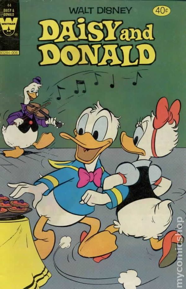 Whitman Comics Daisy and Donald #44 Bronze Age 1980 Walt Disney