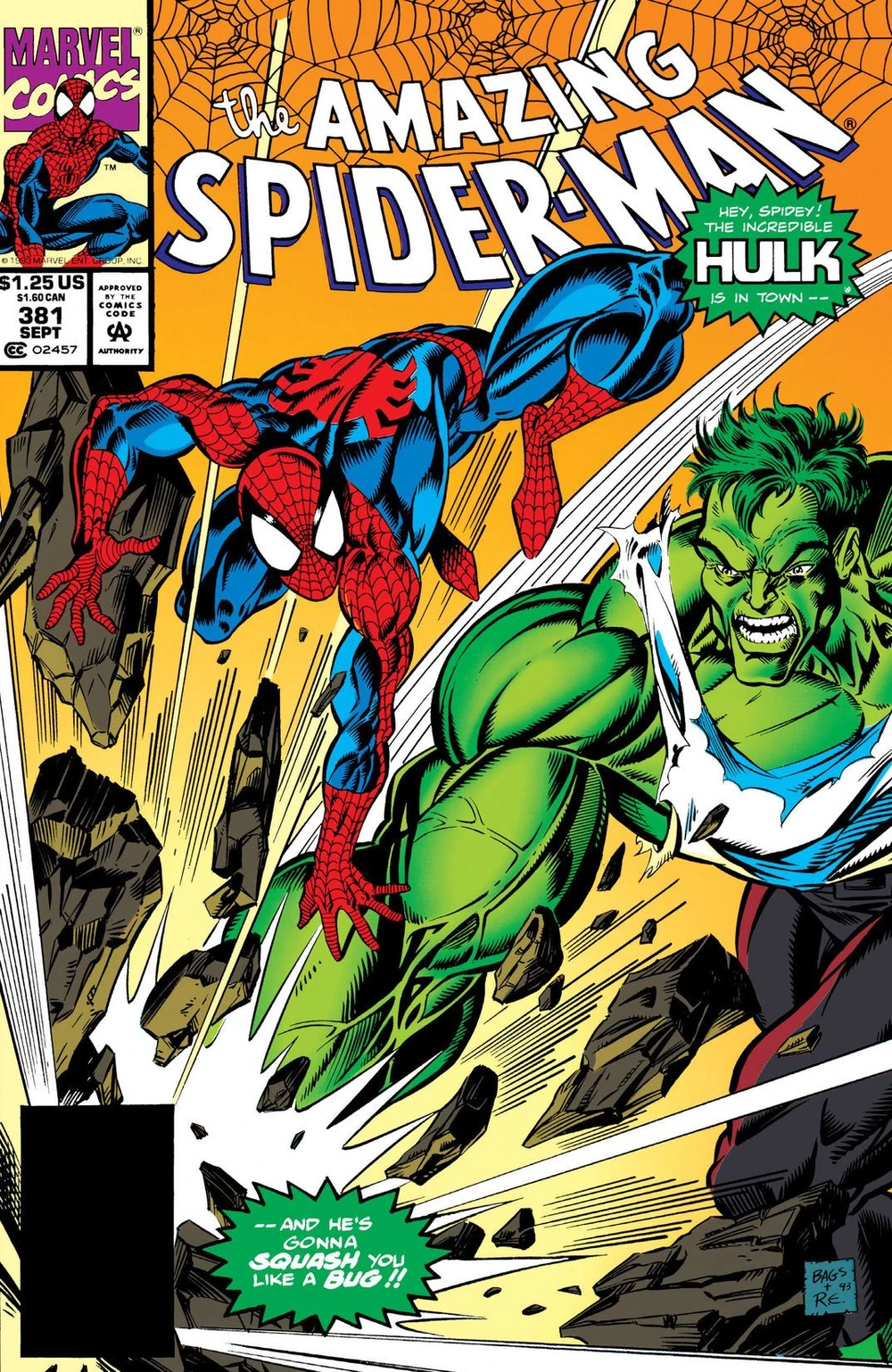 Marvel Comics Amazing Spider-Man #381 Modern Age 1993