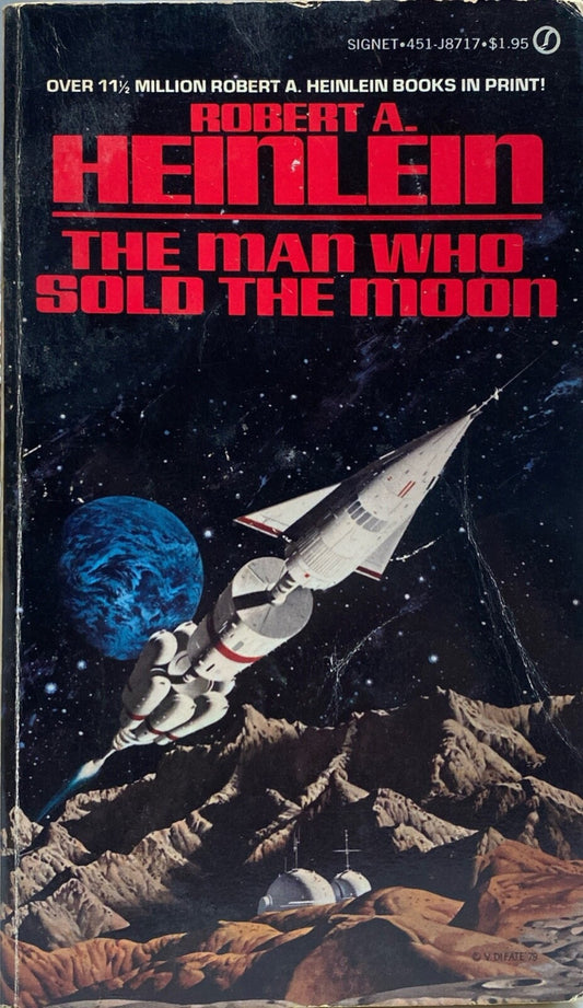 Man Who Sold the Moon by Robert Heinlein 1979 Signet J8717 Paperback