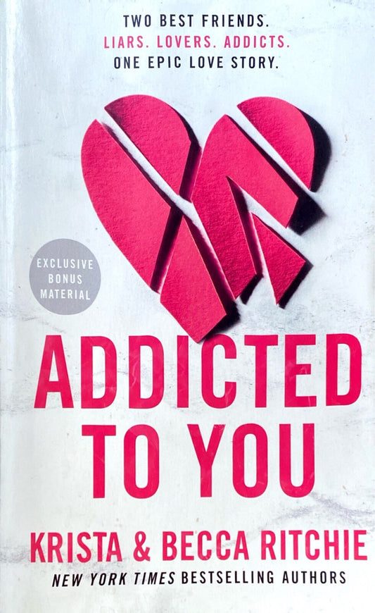 Addicted to You by Krista & Becca Ritchie 2022 Jove Trade Paperback