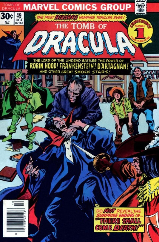 Marvel Comics Tomb of Dracula #49 Bronze Age 1976