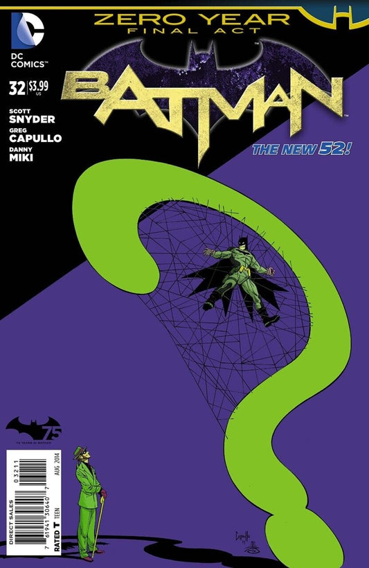 DC Comics Batman #32 Modern Age 2014 Zero Year