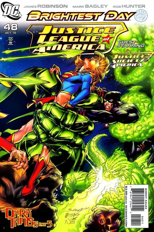 DC Comics Justice League of America #48 Modern Age 2010 Brightest Day