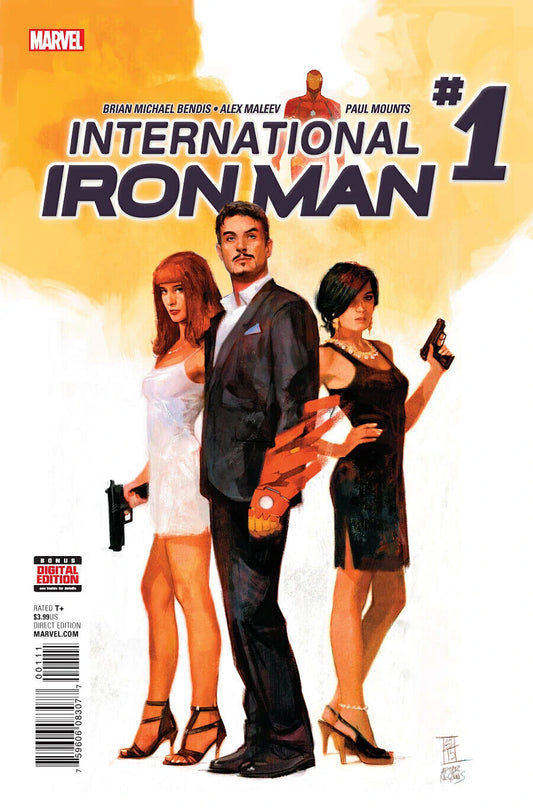 Marvel Comics International Iron Man #1 2016 Modern Age