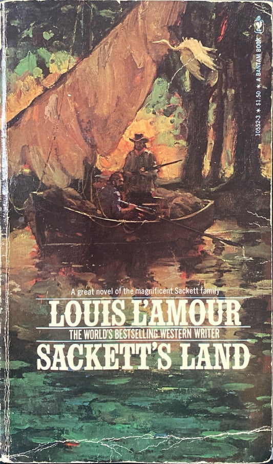 Sackett's Land by Louis L'Amour 1976 Bantam Paperback