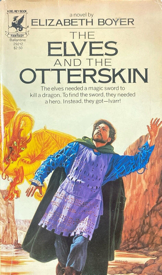 The Elves and the Otterskin by Elizabeth Boyer 1981 Del Rey Paperback