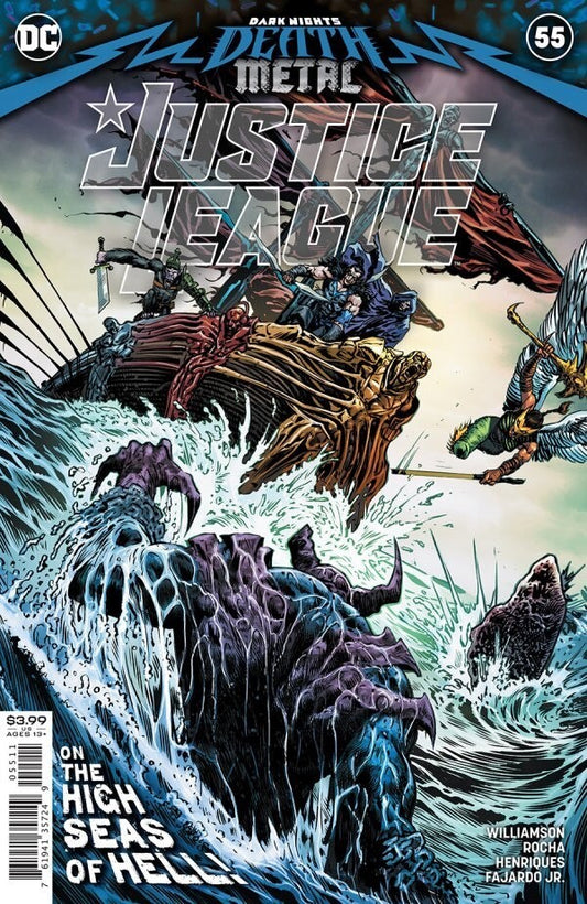 DC Comics Justice League #55 Modern Age 2020 Variant Dark Nights Death Metal