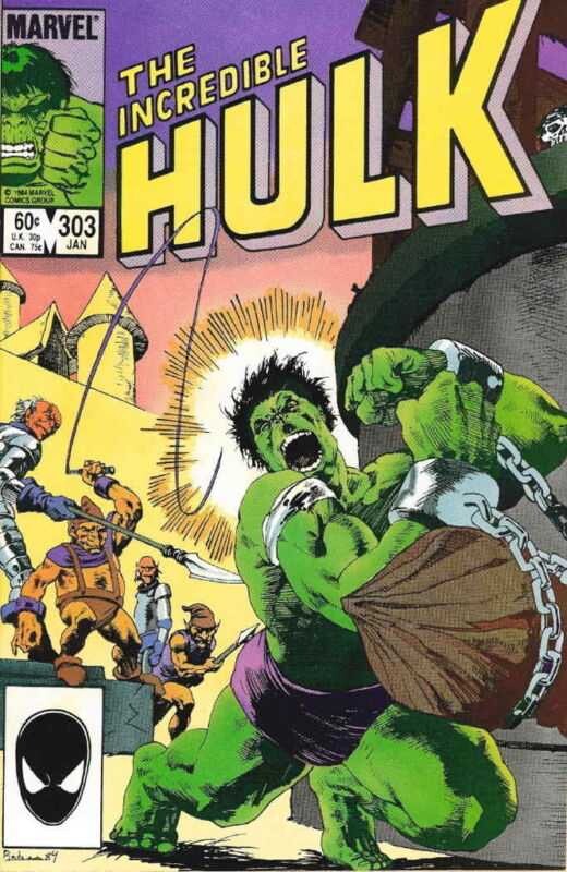 Marvel Comics Incredible Hulk #303 Copper Age 1985