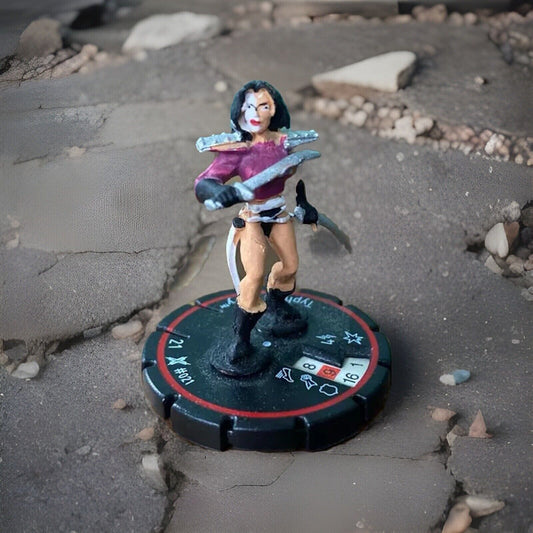 Heroclix Marvel Xplosion #021 Typhoid Mary Veteran Red