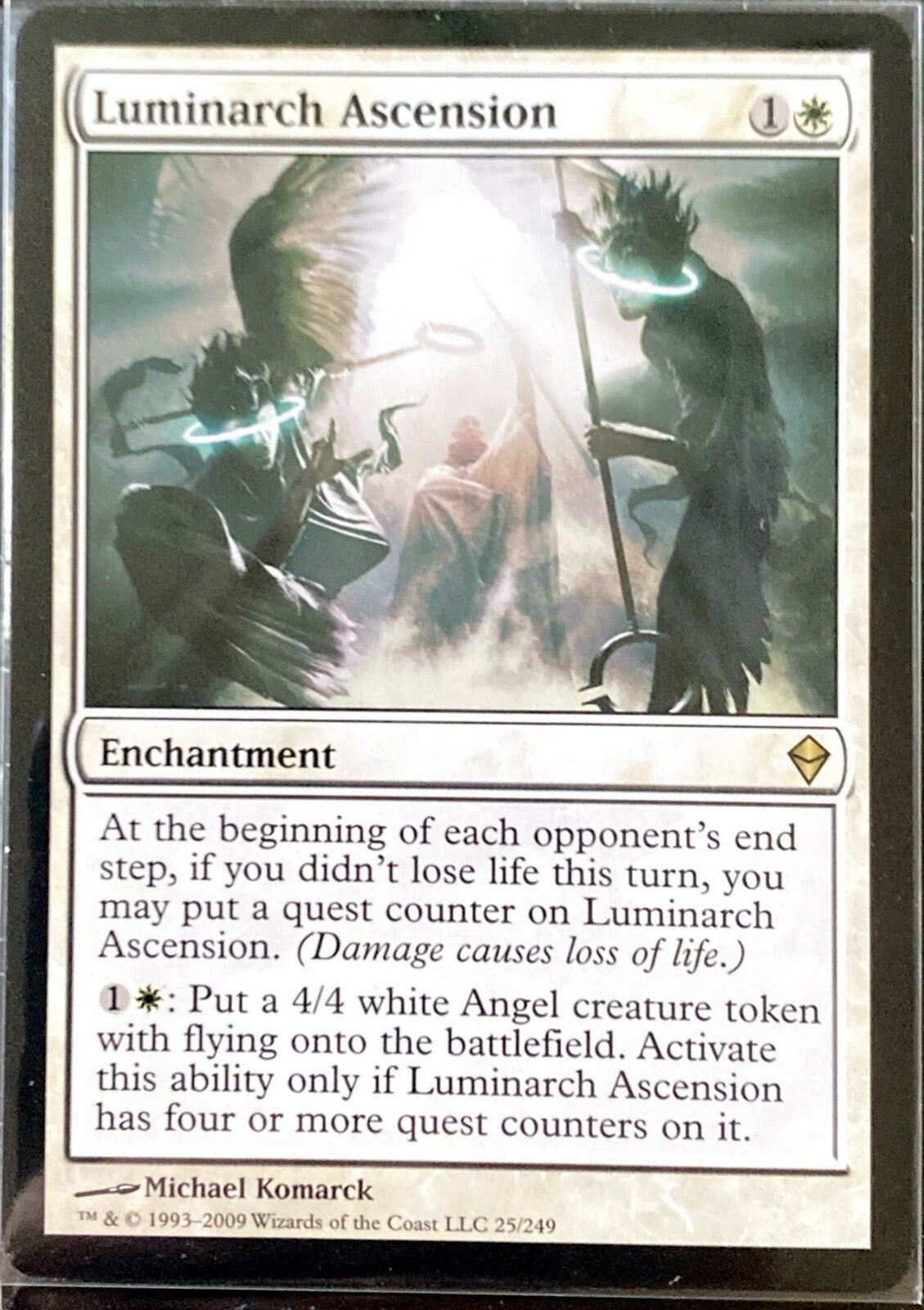 Magic the Gathering (MTG) Luminarch Ascension Zendikar