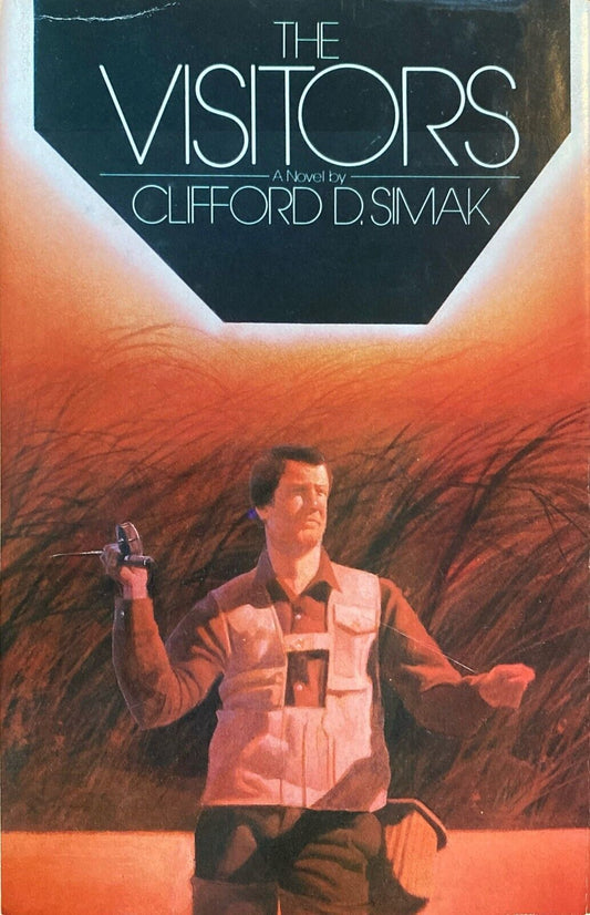 The Visitors by Clifford D. Simak 1980 Del Rey Hardcover BCE