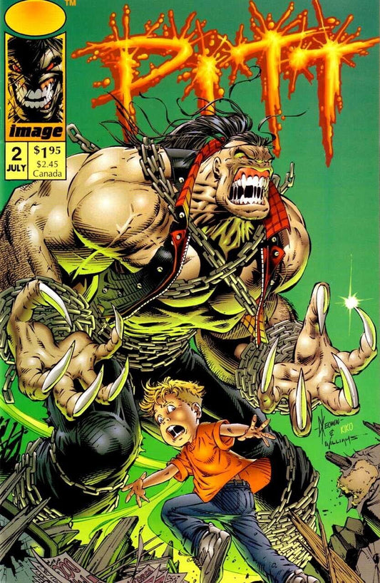 Image Comics Pitt #2 Modern Age 1993