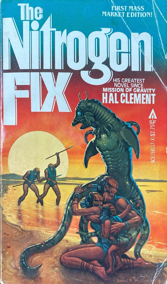 The Nitrogen Fix by Hal Clement 1981 Ace Paperback