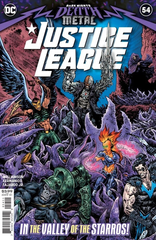 DC Comics Justice League #54 Modern Age 2020 Variant Dark Nights Death Metal