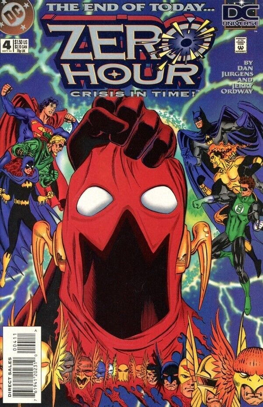 DC Comics Zero Hour: Crisis in Time #4 Modern Age 1994