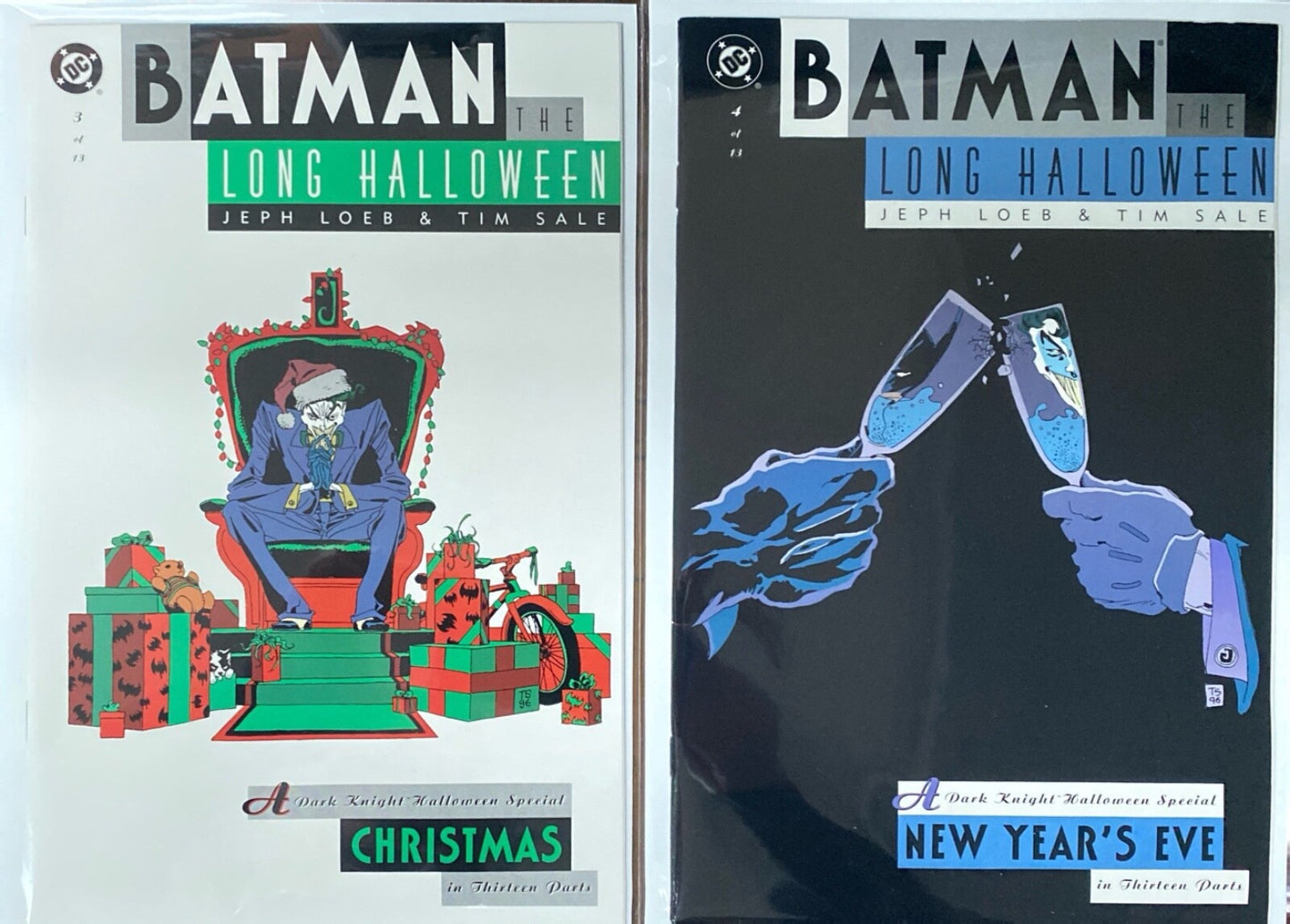 DC Comics Batman: The Long Halloween #1-13 1996 High Grade Signed Loeb & Sale