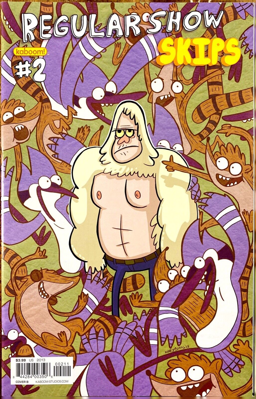 Kaboom! Comics Regular Show: Skips #2 Modern Age 2013