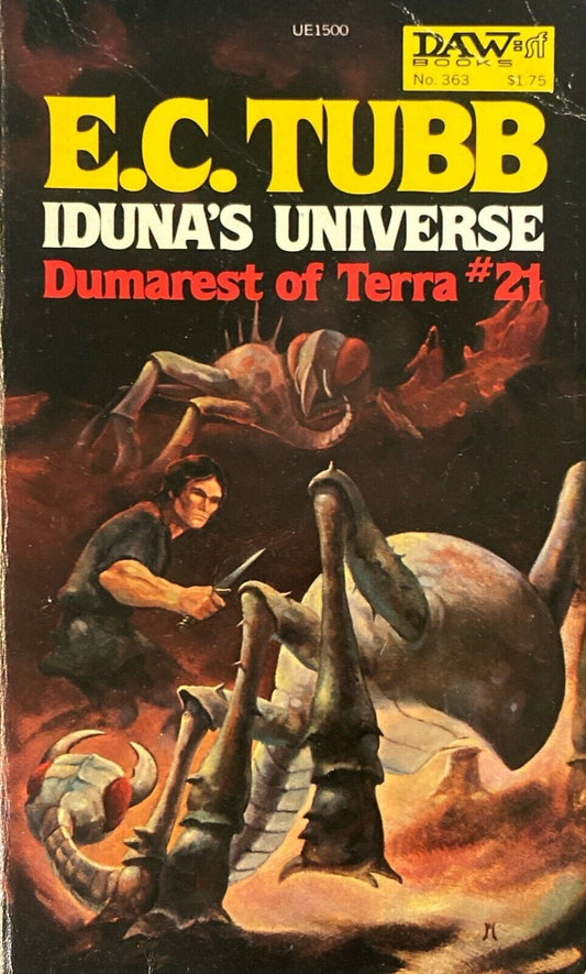 Iduna's Universe by E.C. Tubb 1979 Daw UE1500 Paperback Dumarest of Terra #21