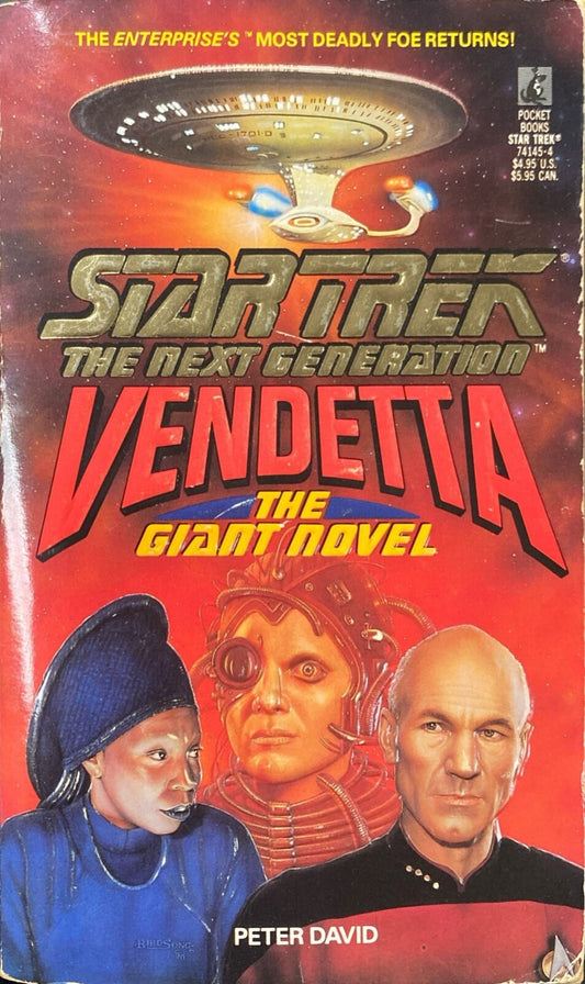 Star Trek The Next Generation  Vendetta The Giant Novel by Peter David Paperback
