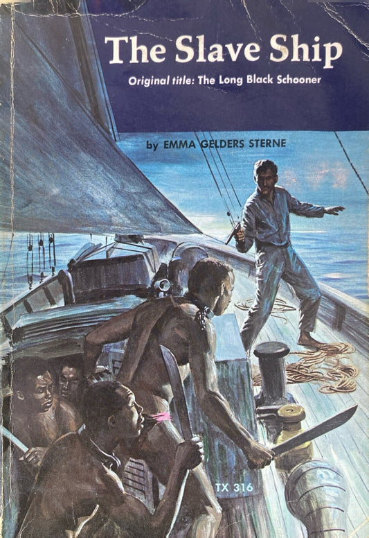 The Slave Ship by Emma Gelders Sterne 1973 Scholastic TX 316 Paperback