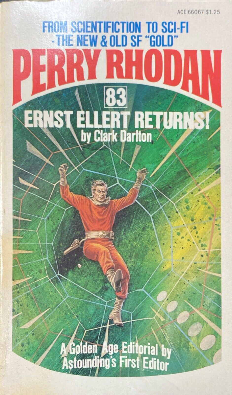 Perry Rhodan 83: Ernst Ellert Returns! by Clark Darlton 1975 Ace Paperback