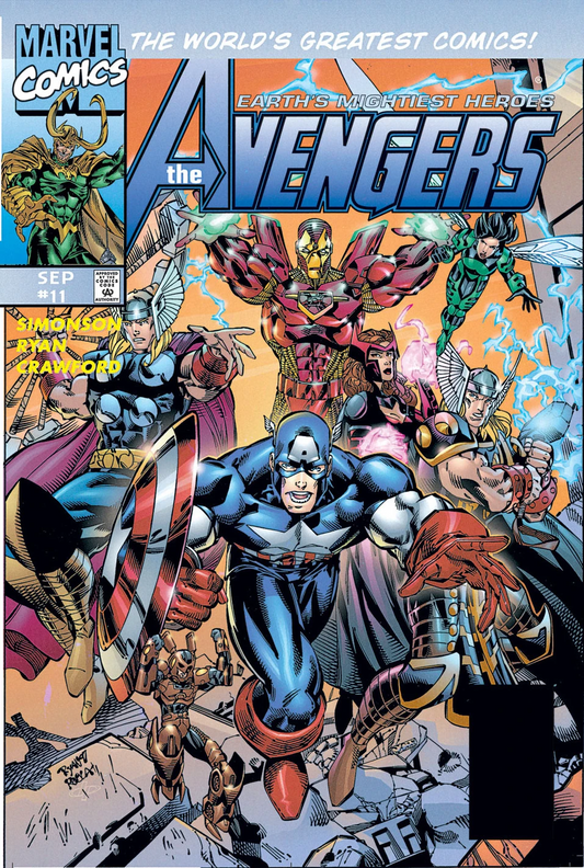 Marvel Comics Avengers #11 Modern Age 1997
