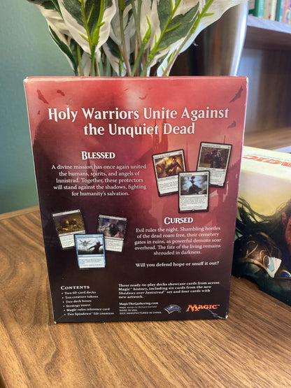 Magic the Gathering (MTG) Blessed vs. Cursed Duel Decks sealed