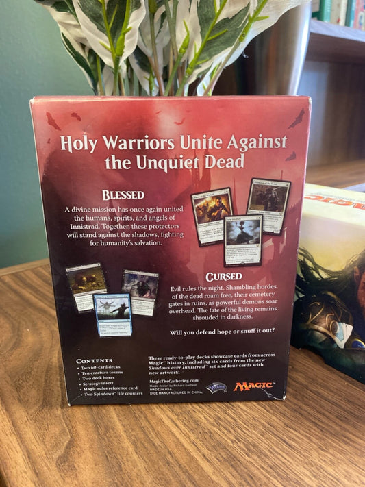 Magic the Gathering (MTG) Blessed vs. Cursed Duel Decks sealed