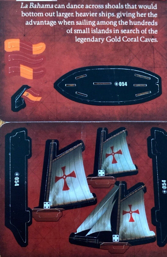 WizKids Pirates CSG of the Crimson Coast 054 La Bahama