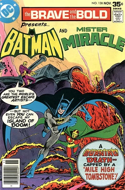 DC Comics The Brave and the Bold #138 Bronze Age 1977 Batman Mister Miracle
