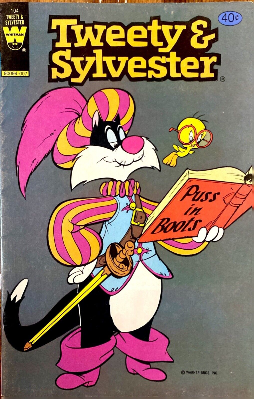 Whitman Comic Tweety & Sylvester #104 Bronze Age 1980