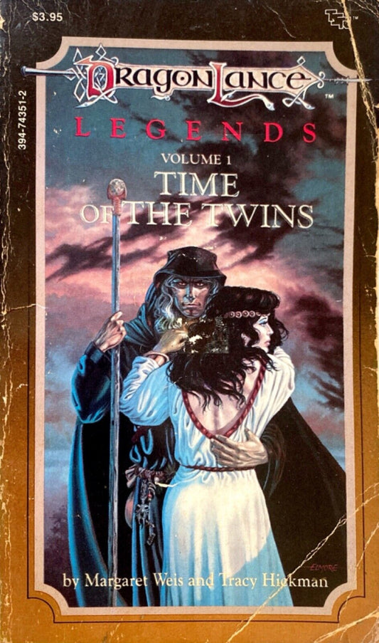 Time of the Twins by M. Weis & T. Hickman 1986 TSR Paperback Dragonlance First