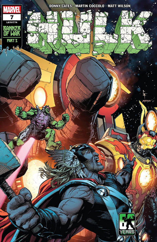 Marvel Comics Hulk #7 Legacy #774 Modern Age 2022