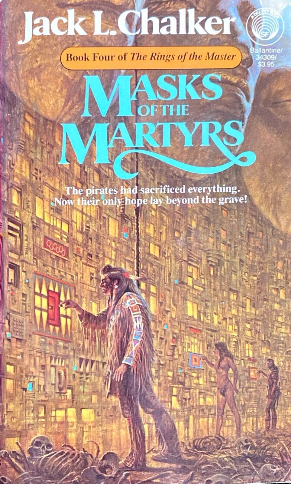 Masks of the Martyrs by Jack L. Chalker 1988 Del Rey Paperback