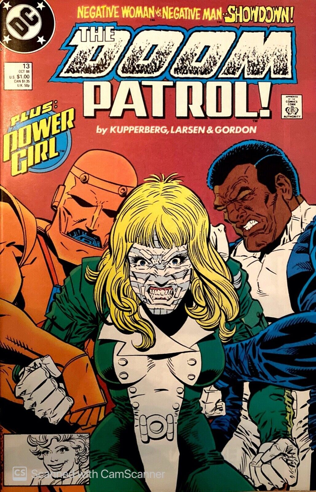 DC Comics The Doom Patrol #13 Copper Age 1988